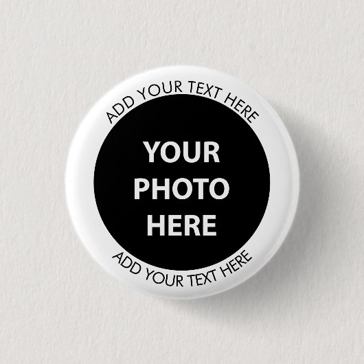 Afbeelding uploaden Foto & Tekst toevoegen – Aanpa Ronde Button 3,2 Cm (Voorkant)