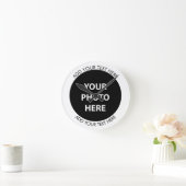 Afbeelding uploaden Foto & Tekst toevoegen – Aanpa Ronde Klok (Huis)