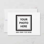 Afbeelding uploaden Foto & Tekst toevoegen – Aanpa RSVP Kaartje (Achterkant)