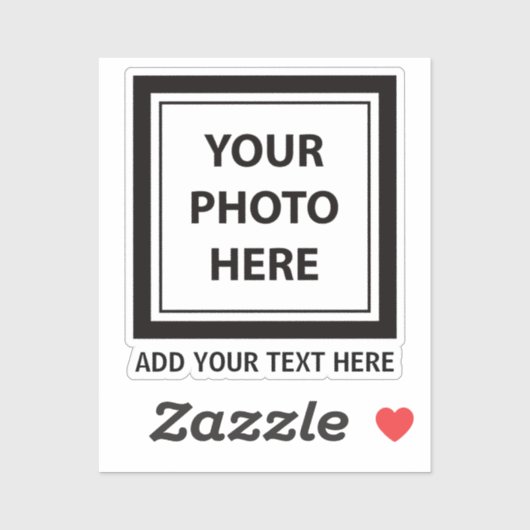 Afbeelding uploaden Foto & Tekst toevoegen – Aanpa Sticker (Vel)