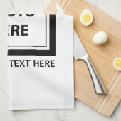 Afbeelding uploaden Foto & Tekst toevoegen – Aanpa Theedoek (Quarter Fold)