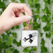 Afbeelding van acrylverf-buizen voor kunstschilder sleutelhanger (Hand)