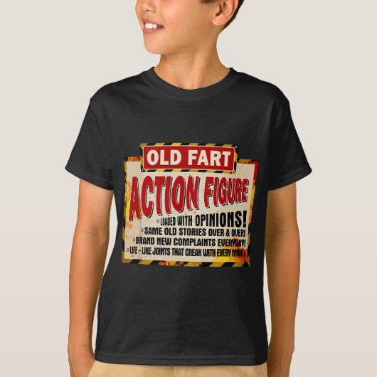Afbeelding van actie voor Old Fart Life - Grappig  T-shirt (Voorkant)