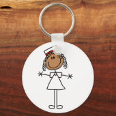 Afbeelding van Afrikaanse Amerikaanse stekker Tshi Sleutelhanger (Voorkant)