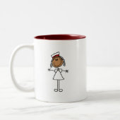 Afbeelding van Afrikaanse Amerikaanse stekker Tshi Tweekleurige Koffiemok (Links)