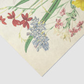 Afbeelding van Afrikaanse bloemen  Tissuepapier (Detail)