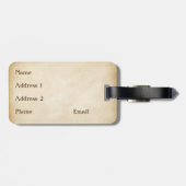 Afbeelding van Afrikaanse exotische dieren Bagagelabel (Achterkant horizontaal)