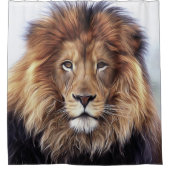 Afbeelding van Afrikaanse mannetjesolie Douchegordijn (Voorkant)