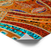 Afbeelding van Afrikaanse maskers Poster (Hoek)