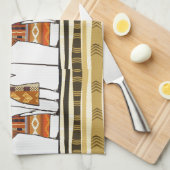 Afbeelding van Afrikaanse stamjacht Theedoek (Quarter Fold)