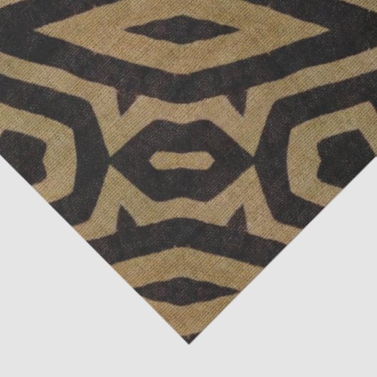 Afbeelding van Afrikaanse textielstof Tissuepapier (Detail)