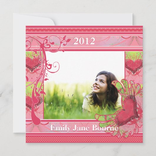 Afbeelding van Afstuderen van het hart en de zeuge Aankondiging (Voorkant)