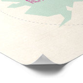 Afbeelding van Amerikaanse Muur Poster van 24 x 36 (Hoek)