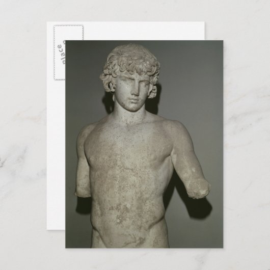 Afbeelding van antineus, na 130 AD Briefkaart (Voorkant / Achterkant)