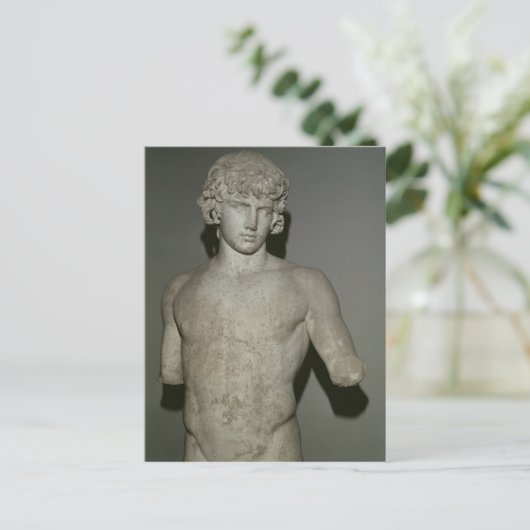 Afbeelding van antineus, na 130 AD Briefkaart (Staand voorkant)