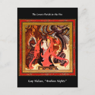 Afbeelding van Arabische Nights van Kay Nielsen Briefkaart