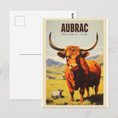 Afbeelding van Aubrac - Auvergne-Rhône-Alpes - Fr Briefkaart (Voorkant / Achterkant)