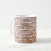 Afbeelding van Background brick wall textureabstra Koffiemok (Voorkant links)