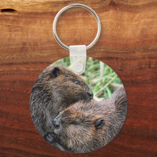 Afbeelding van Beavers Grooming Sleutelhanger (Voorkant)