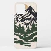 afbeelding van berglandschap Case-Mate iPhone case (Achterkant)