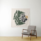  afbeelding van berglandschap wandkleed (In Situ (horizontaal))