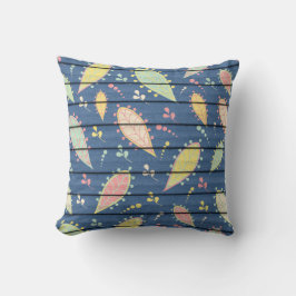 Afbeelding van beschilderd hout kussen