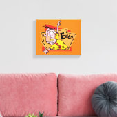 Afbeelding van bewerkingsteken canvas afdruk (Insitu (Woonkamer))