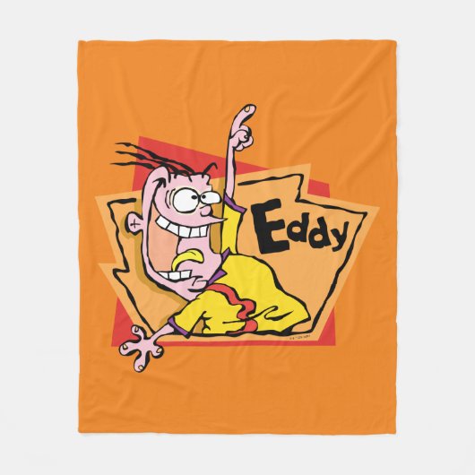 Afbeelding van bewerkingsteken fleece deken (Voorkant)