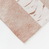 Afbeelding van Birch Trees Fleece Deken (Hoek)