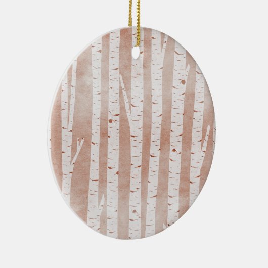 Afbeelding van Birch Trees Keramisch Ornament (Rechts)