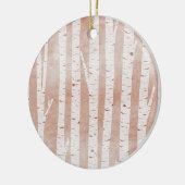 Afbeelding van Birch Trees Keramisch Ornament (Links)