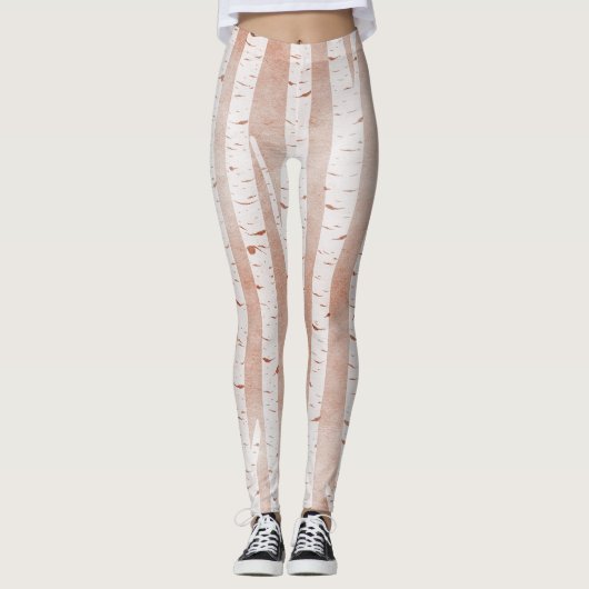 Afbeelding van Birch Trees Leggings (Voorkant)
