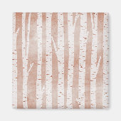 Afbeelding van Birch Trees Magneet (Voorkant)