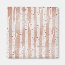 Afbeelding van Birch Trees Magneet