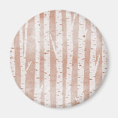 Afbeelding van Birch Trees Magneet (Voorkant)