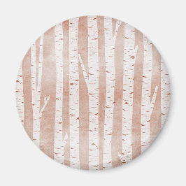 Afbeelding van Birch Trees Magneet