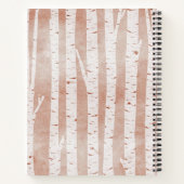 Afbeelding van Birch Trees Notitieboek (Achterkant)