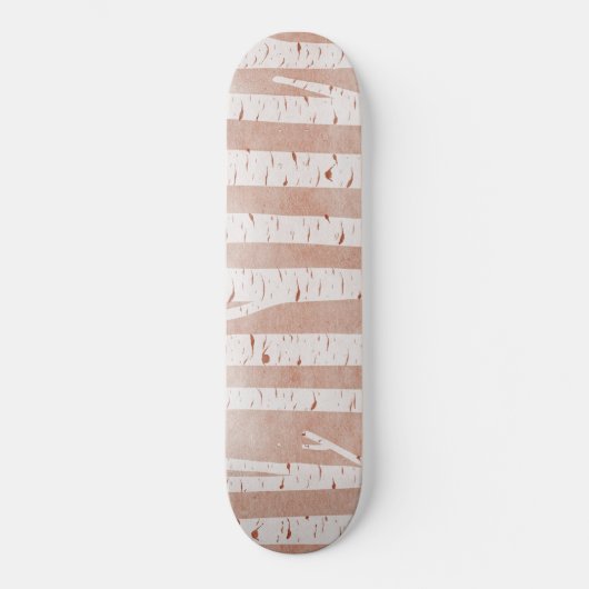 Afbeelding van Birch Trees Persoonlijk Skateboard (Voorkant)