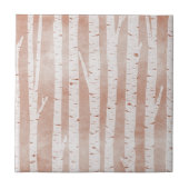 Afbeelding van Birch Trees Tegeltje (Voorkant)
