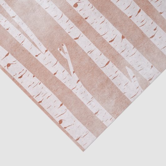 Afbeelding van Birch Trees Tissuepapier (Detail)