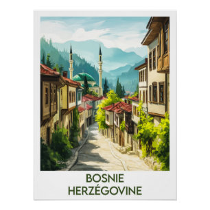 Afbeelding van Bosnië en Herzegovina Perfect Poster