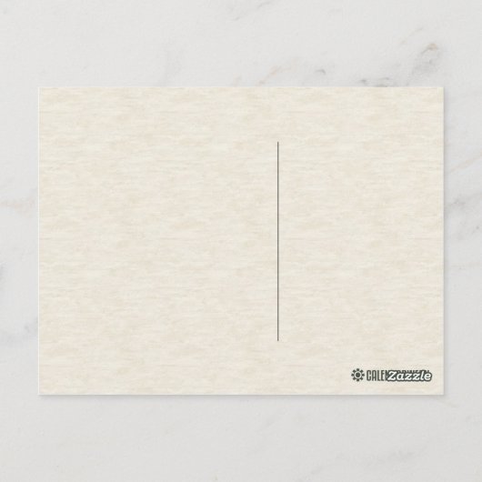  afbeelding van botanische primrose briefkaart (Achterkant)