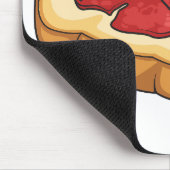 Afbeelding van Brood- en jam-cartoon Muismat (Hoek)