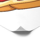 Afbeelding van Brood- en jam-cartoon Poster (Hoek)
