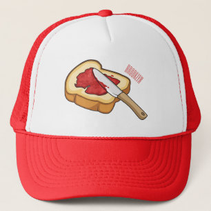 Afbeelding van Brood- en jam-cartoon Trucker Pet