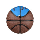 Afbeelding van cartoon die over de ute migreert basketbal (Rechts)
