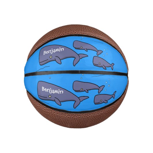 Afbeelding van cartoon die over de ute migreert basketbal (Voorkant)