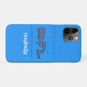 Afbeelding van cartoon die over de ute migreert Case-Mate iPhone case (Achterkant (horizontaal))