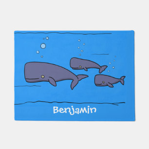 Afbeelding van cartoon die over de ute migreert deurmat