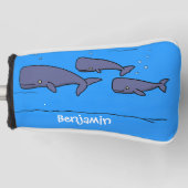 Afbeelding van cartoon die over de ute migreert golfheadcover (Voorkant)